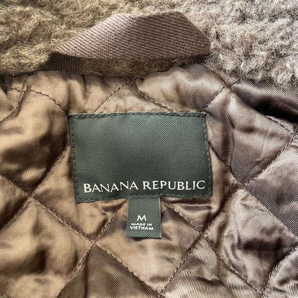 Banana Republic Brown Teddy Jacket - Picture 6 of 8